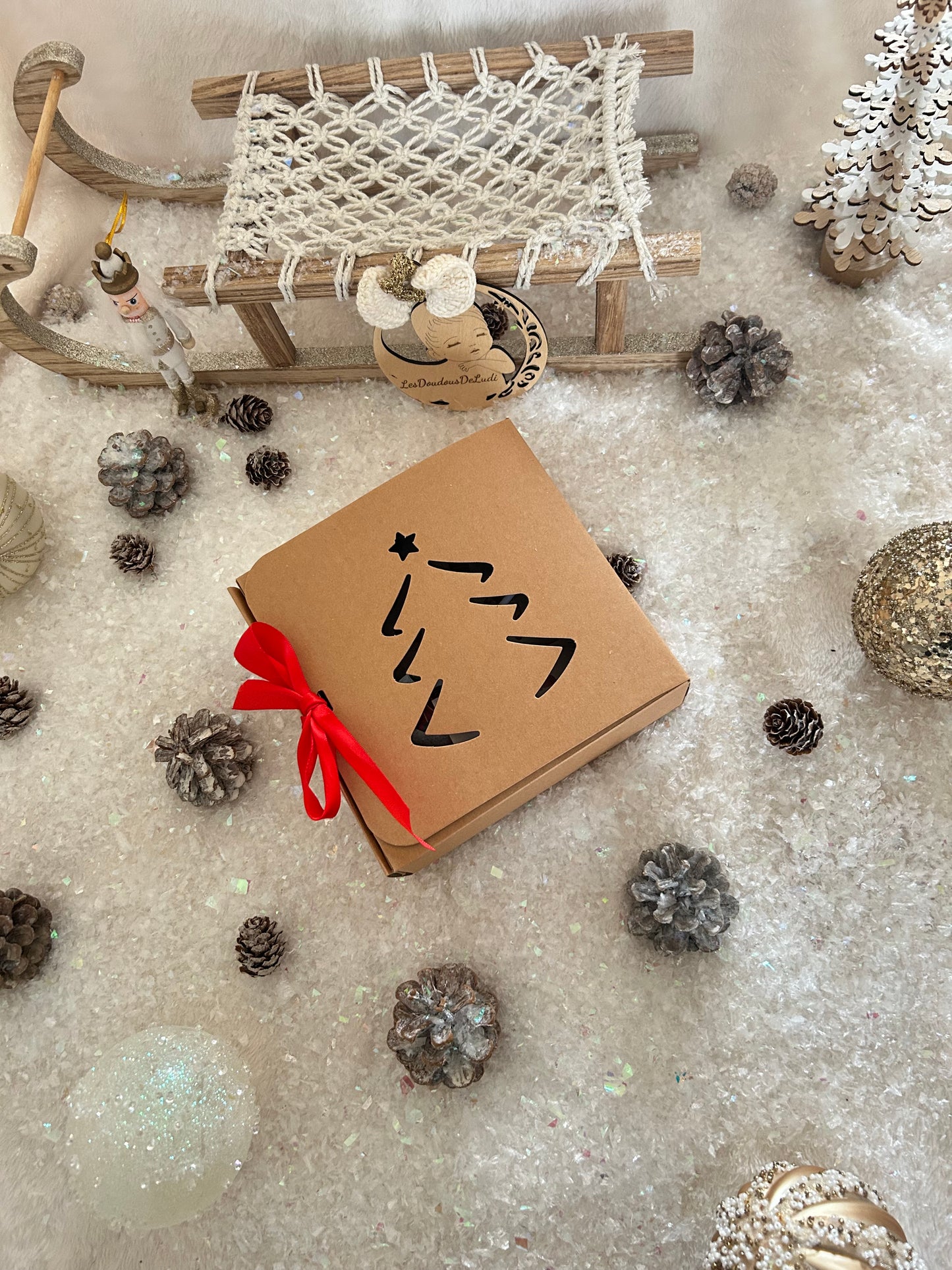 Petite tortue au crochet à suspendre pour Noël 🎄