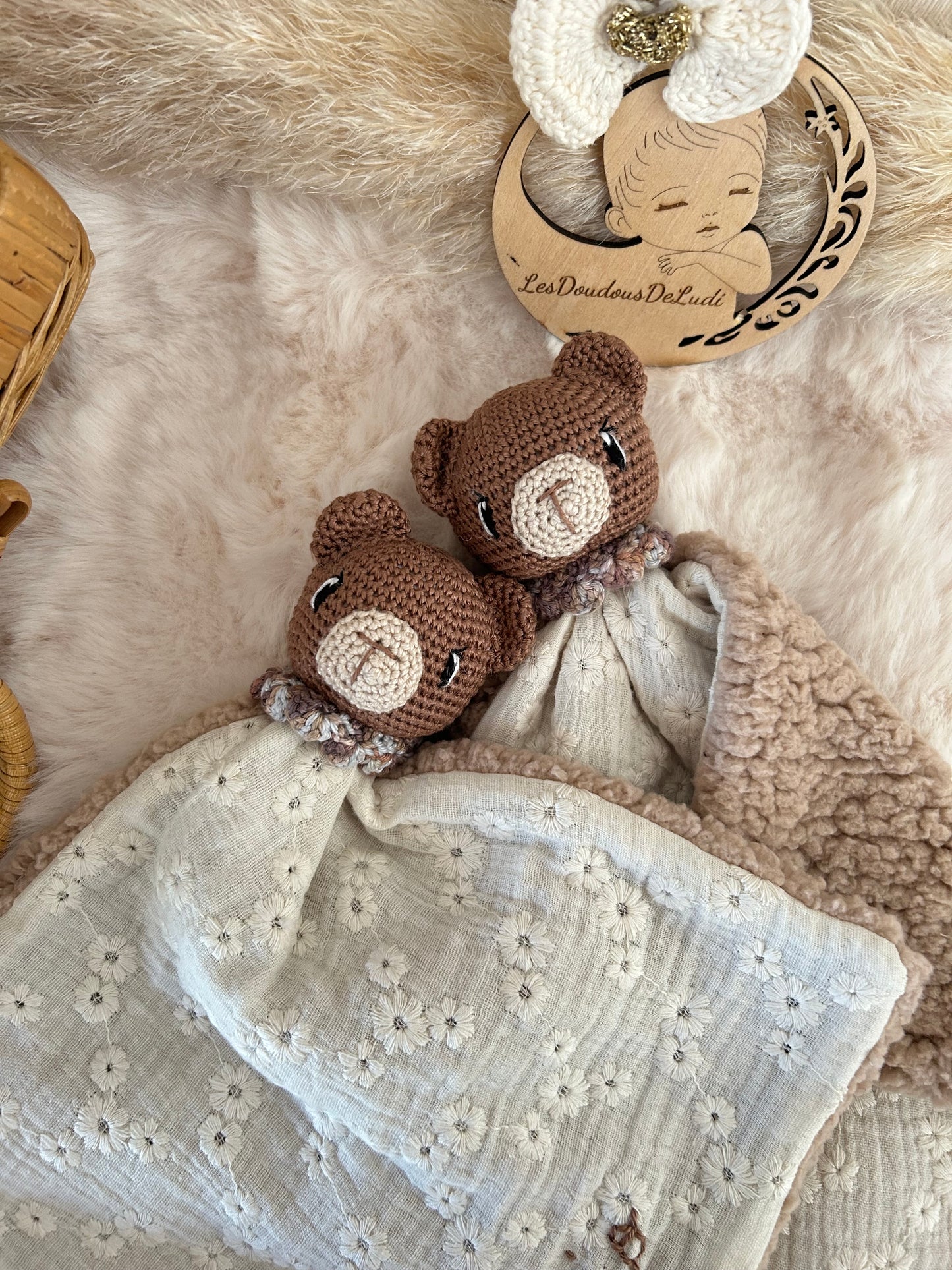 Duo Gaston l'Ourson Personnalisable