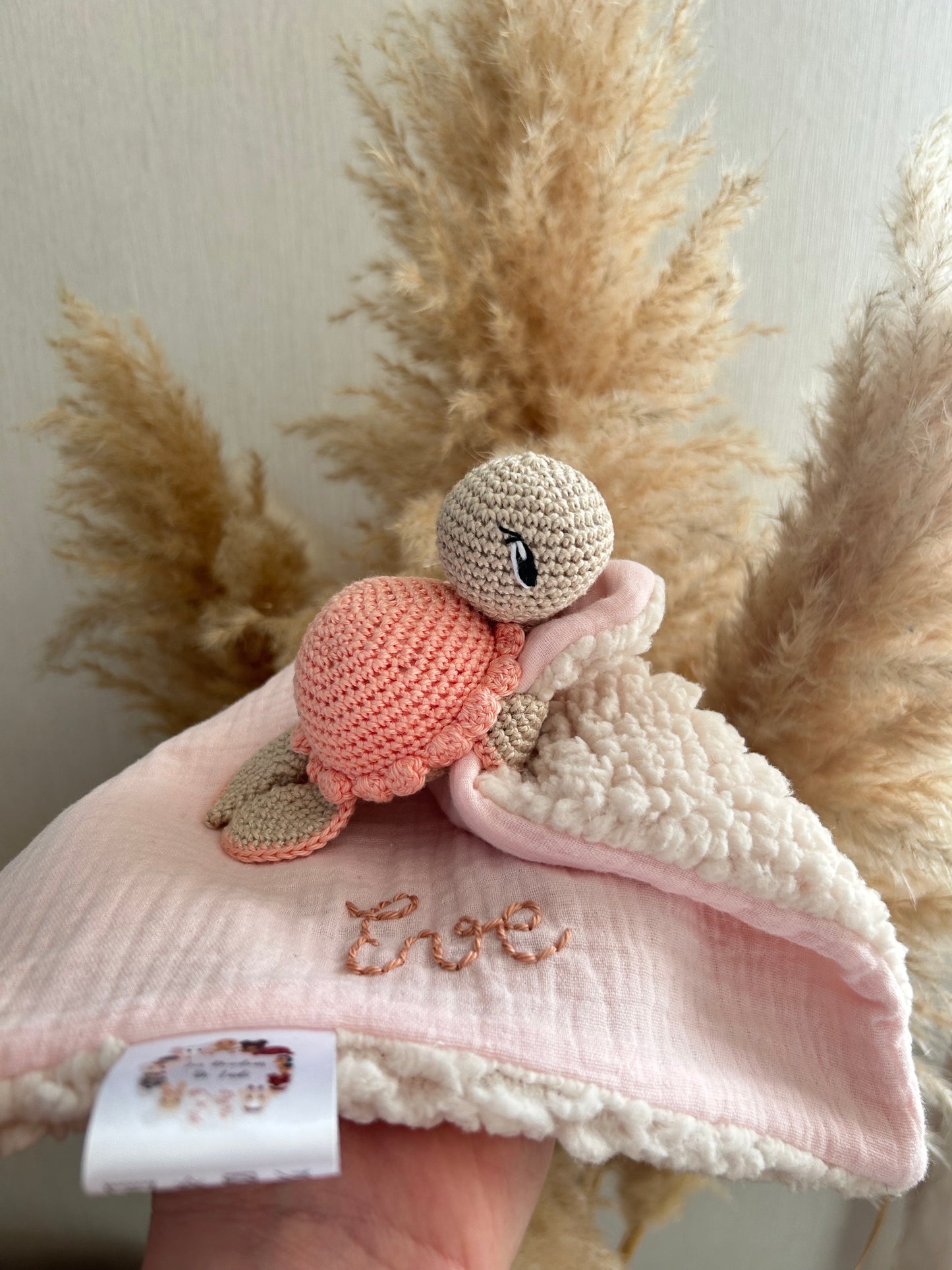 Lily La Tortue Rose Saumon-Sable