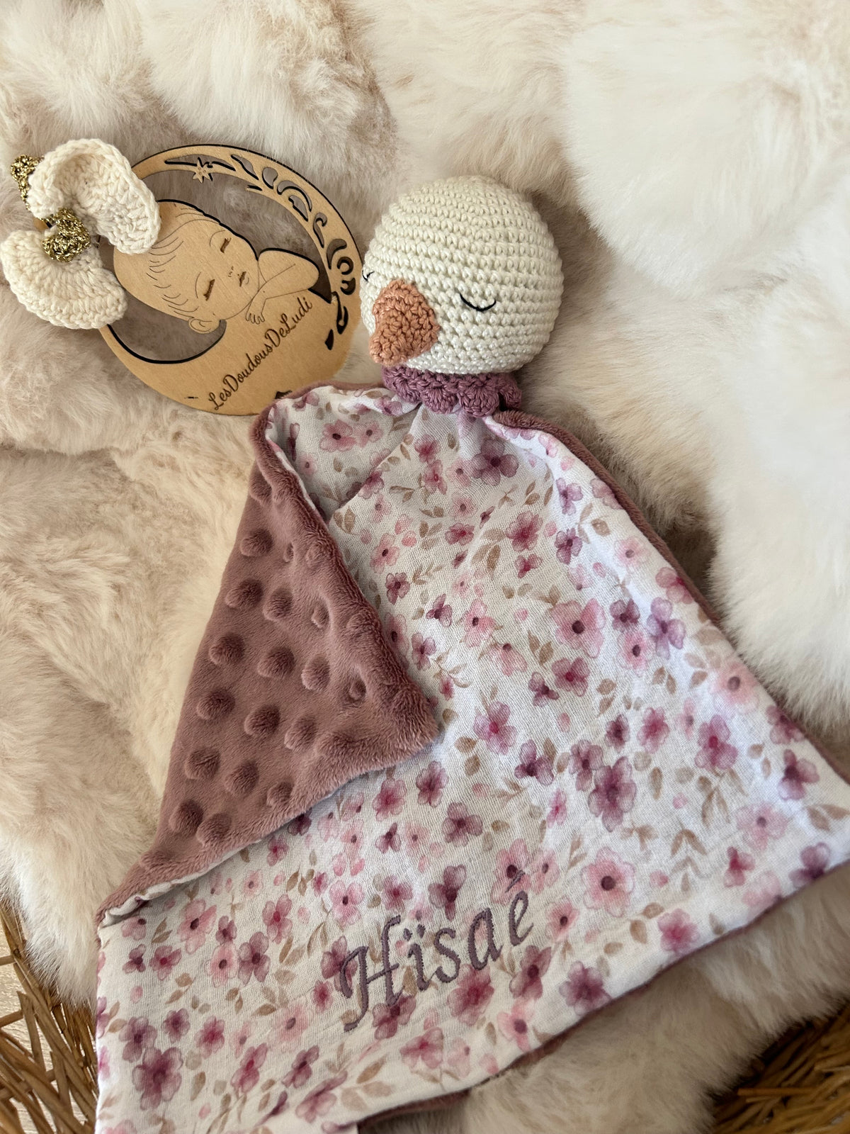 Doudou Oie personnalisable