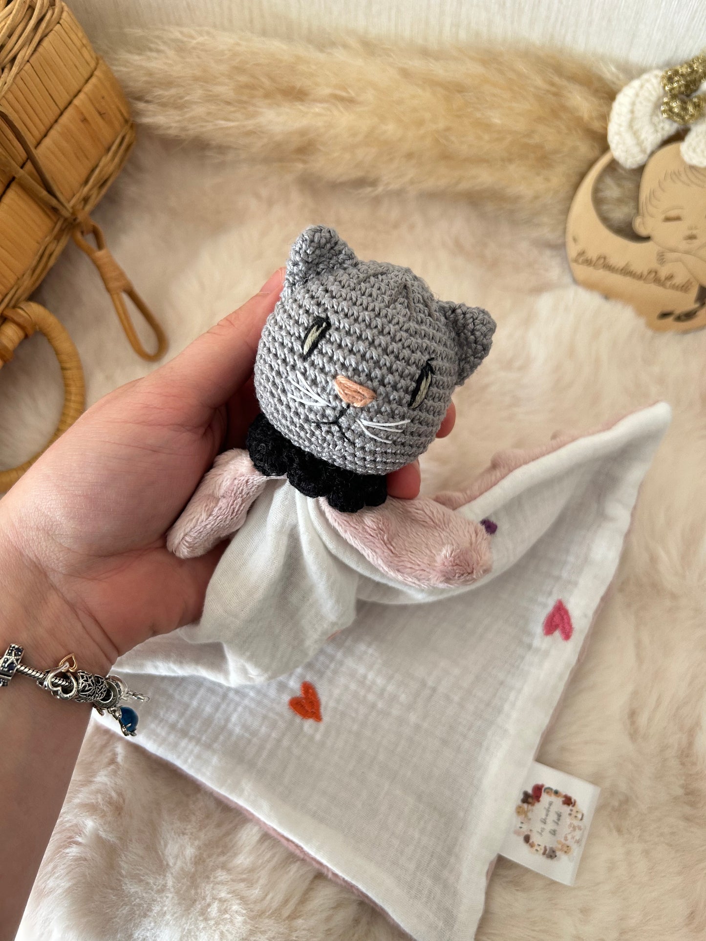 Commande Personnalisée Doudou Chat