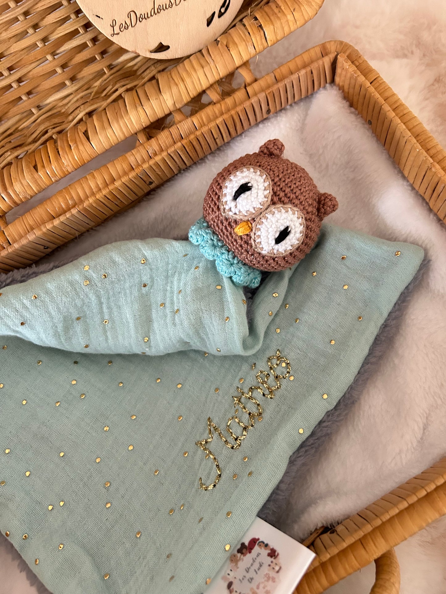 Lilou le Hibou Personnalisable