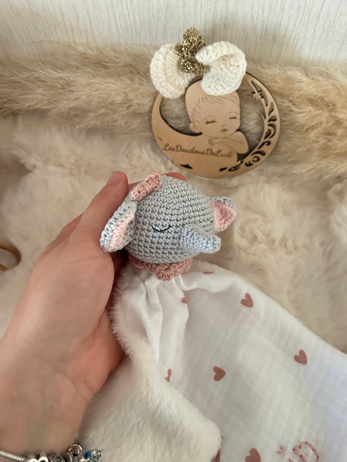 Doudou Éléphant personnalisable