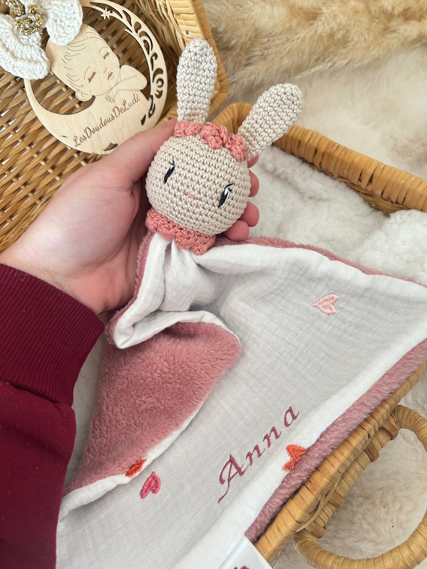 Valentine la Lapine Sable-Corail