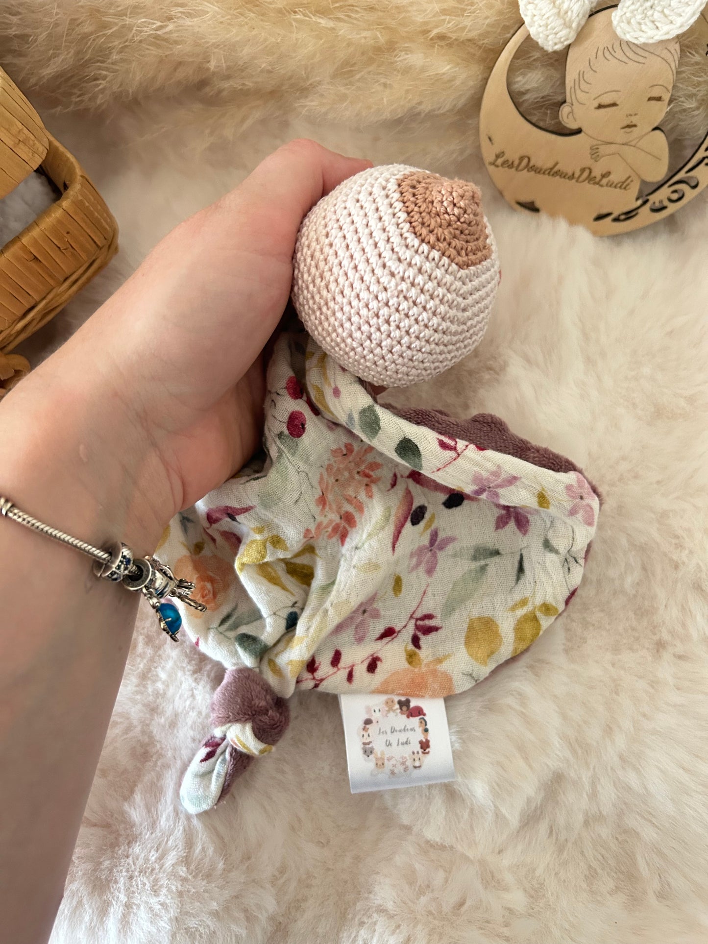Doudou Personnalisé en Forme de Sein Express (4/5 semaines de fabrication)