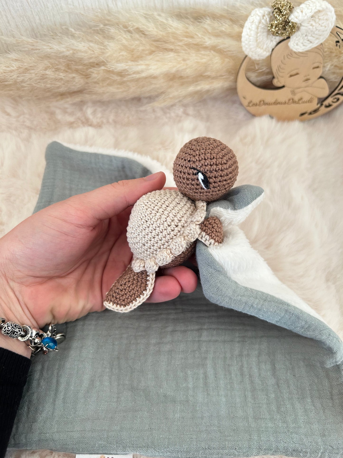 Lily La Tortue Sable-Marron clair