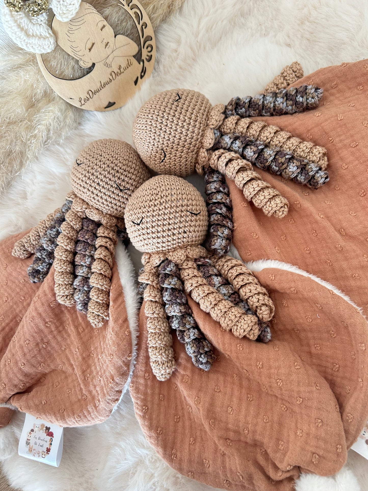 Trio Maddy la Pieuvre Personnalisable