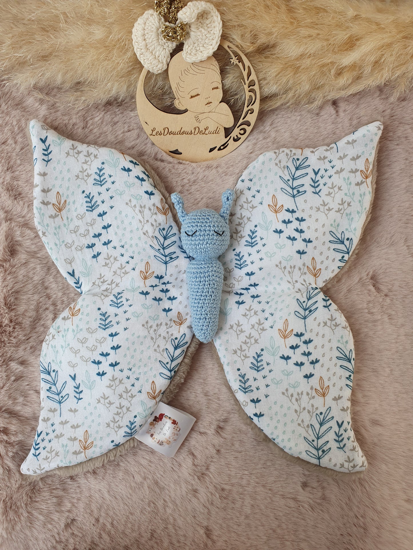 Louison le Papillon Blue