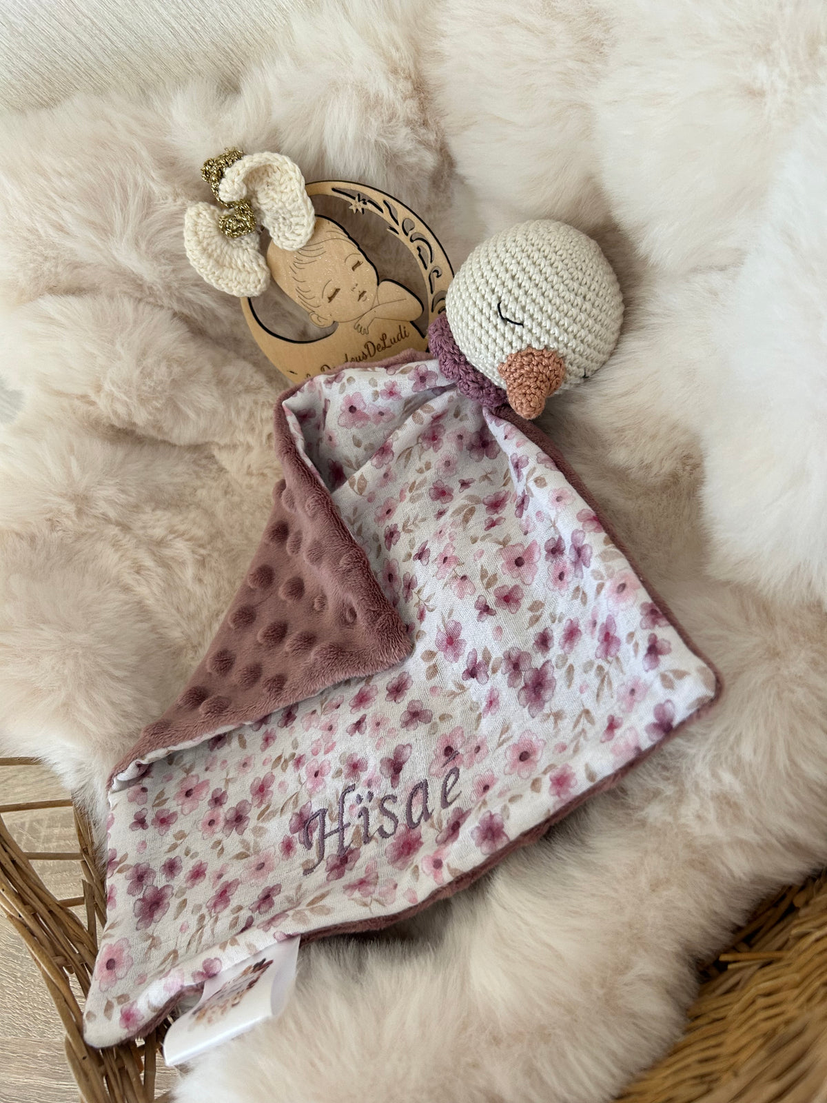 Doudou Oie personnalisable