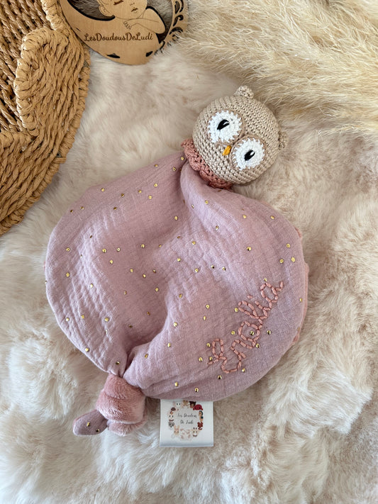 Lilou le Hibou Personnalisable