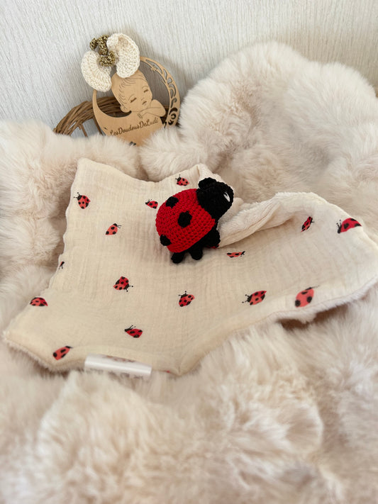 Doudou Coccinelle Personnalisable
