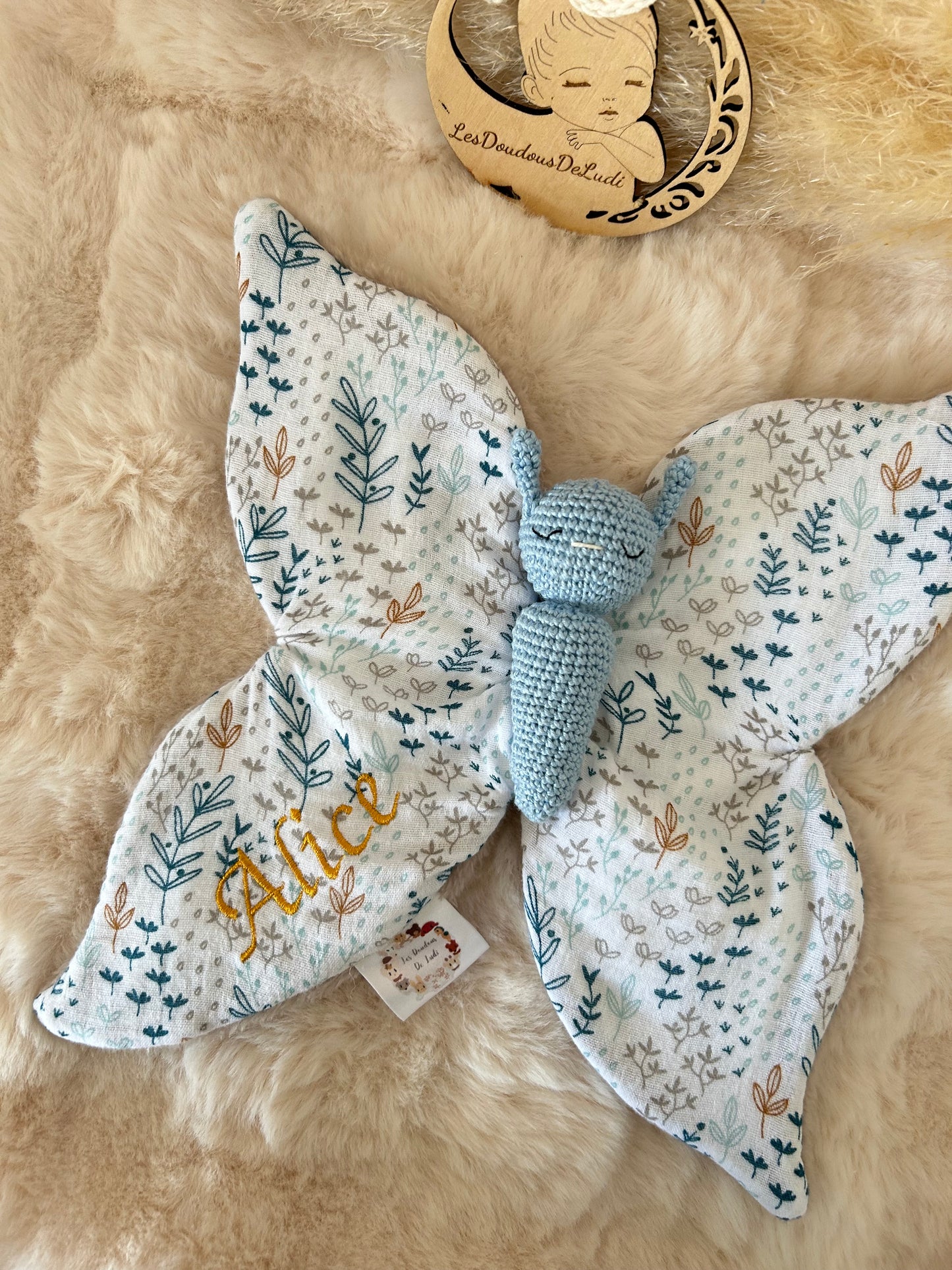 Louison le Papillon Blue