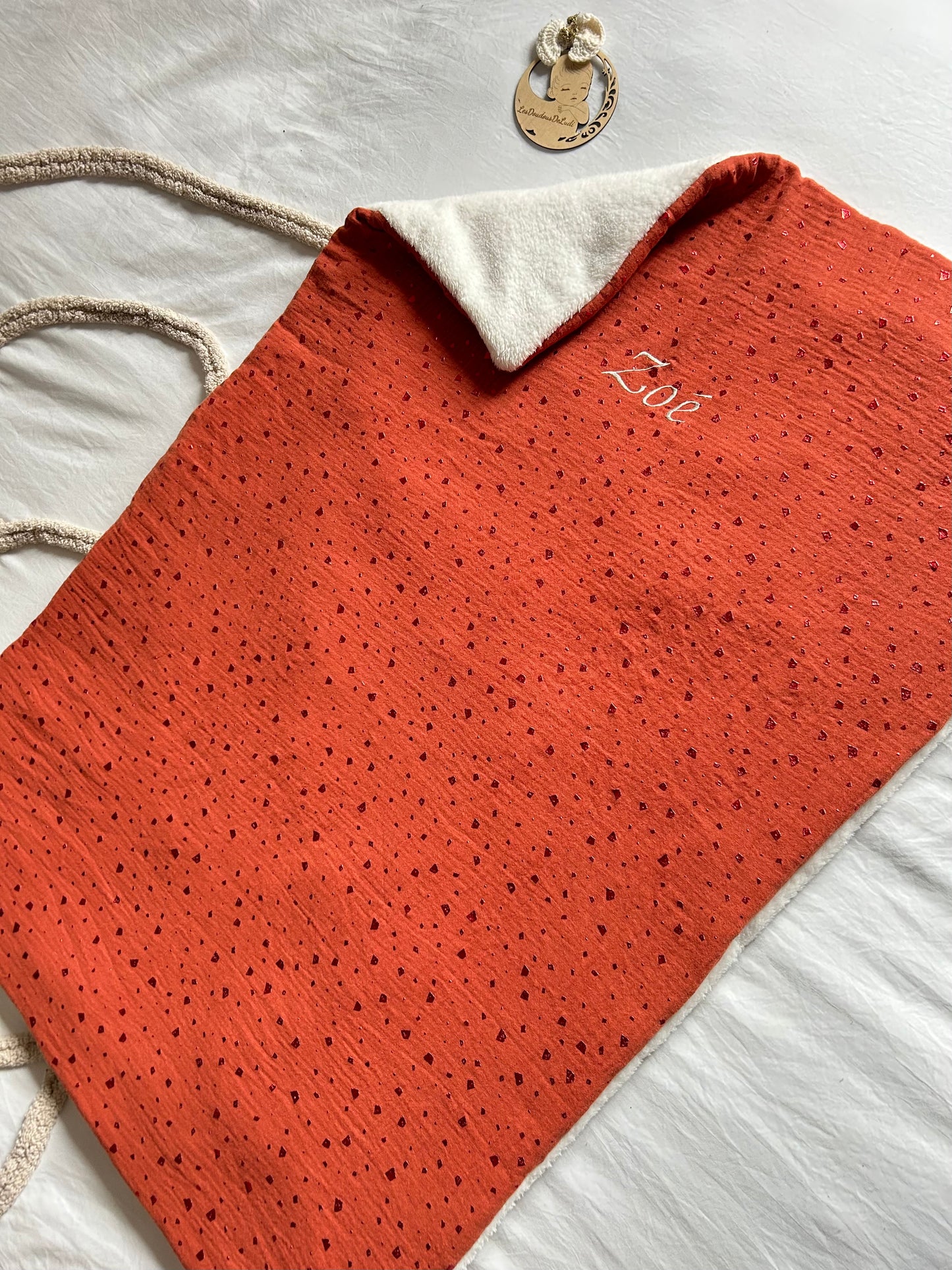 Couverture personnalisée pour bébé 70 x 90 cm
