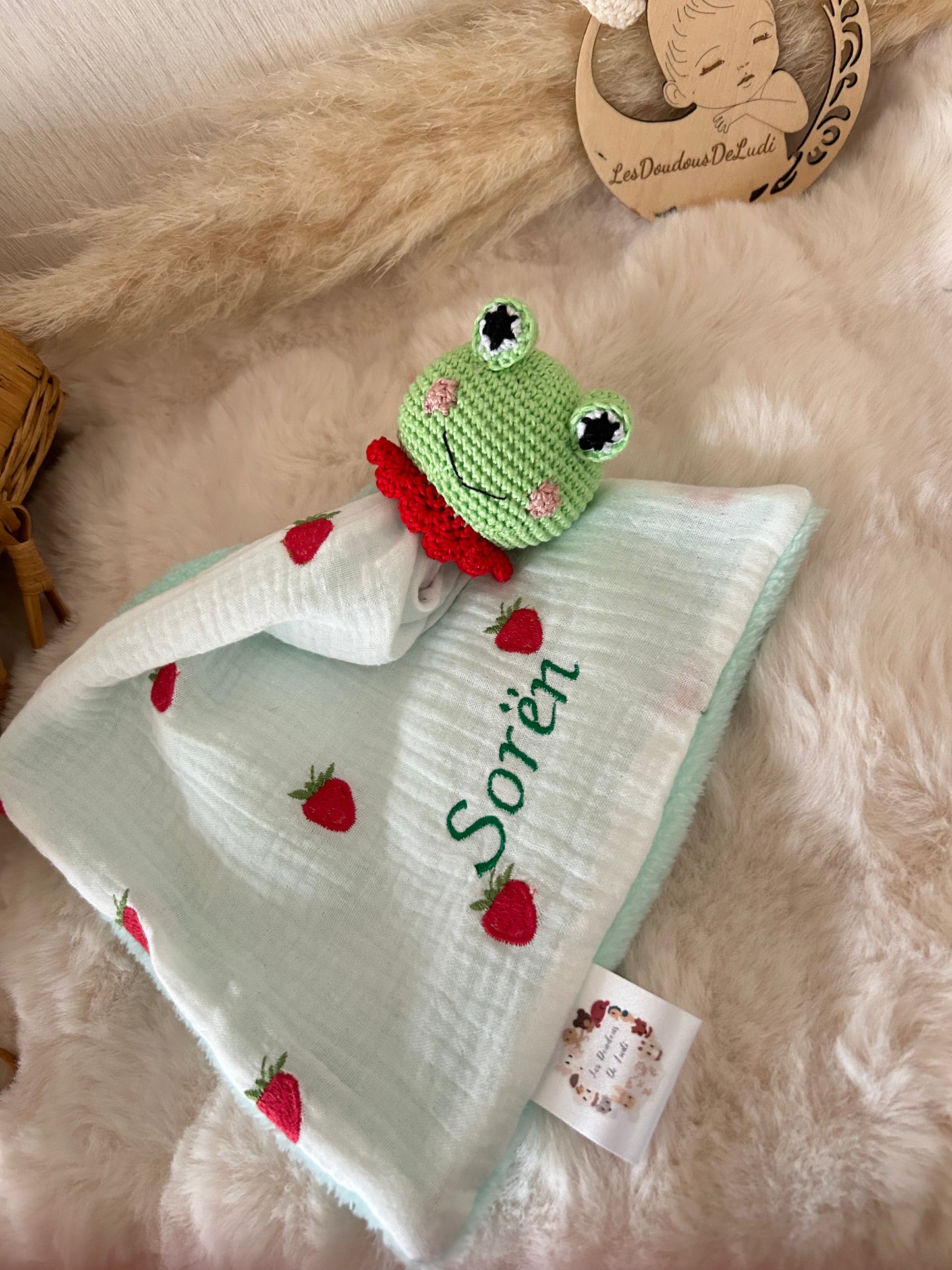 Gribouille la Grenouille Fraise