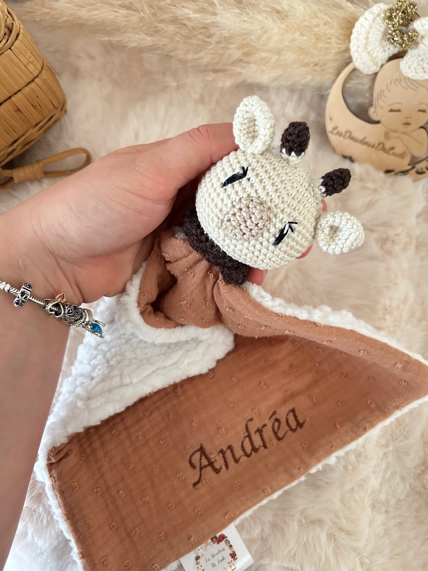 Gigi La Girafe Marron foncé