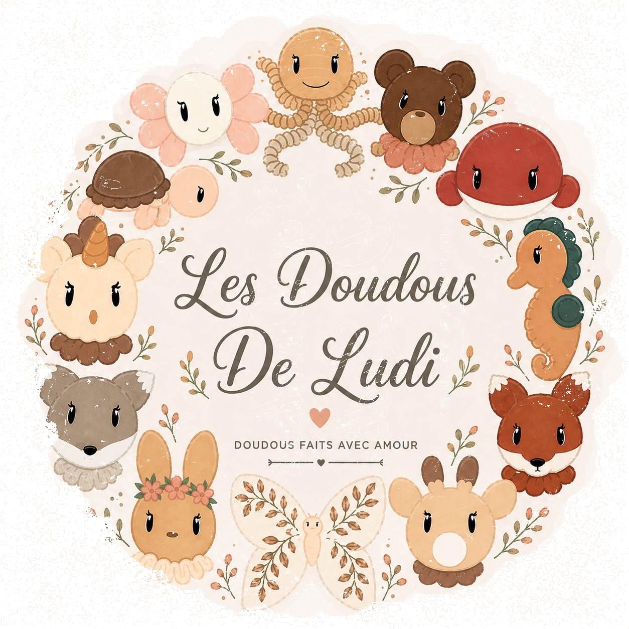 Doudou âne personnalisable